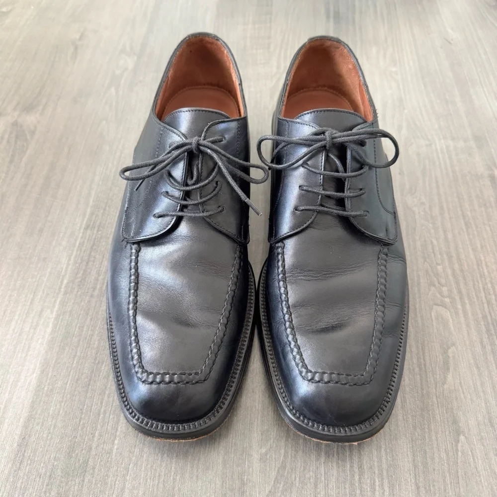 Cole Haan City Black Leather Lace Up Casual Dress Oxford Shoes Men size 10.5 D